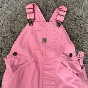 Girls Carhartt overalls